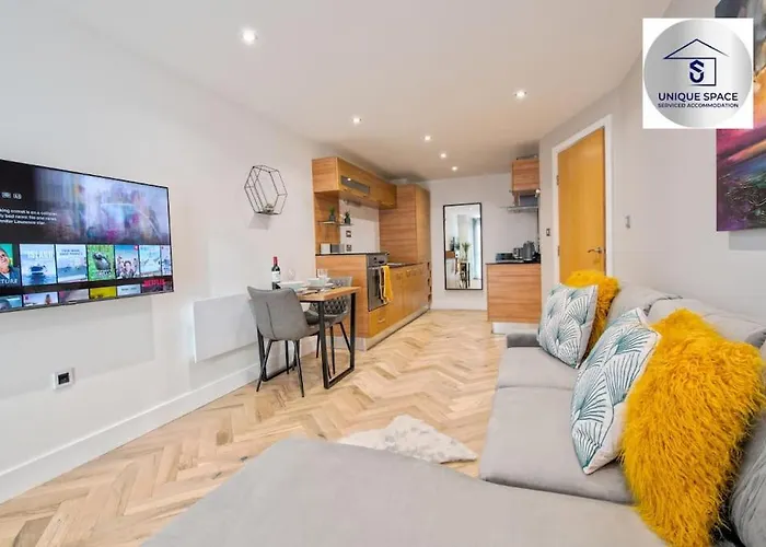 ✪leisure Stay✪relocation Or Business Stay✪1bed - Free Secure Parking Space Appartement Leeds (West Yorkshire)