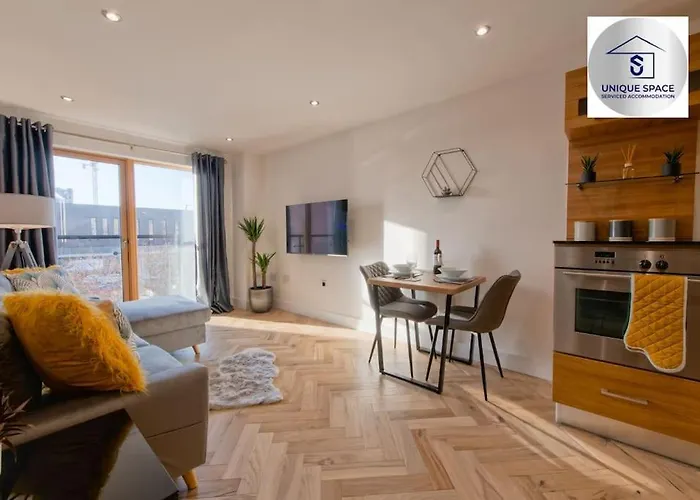 Appartement ✪leisure Stay✪relocation Or Business Stay✪1bed - Free Secure Parking Space Leeds (West Yorkshire)