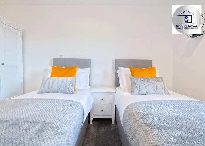Apartment ✪leisure Stay✪relocation Or Business Stay✪1bed - Free Secure Parking Space *